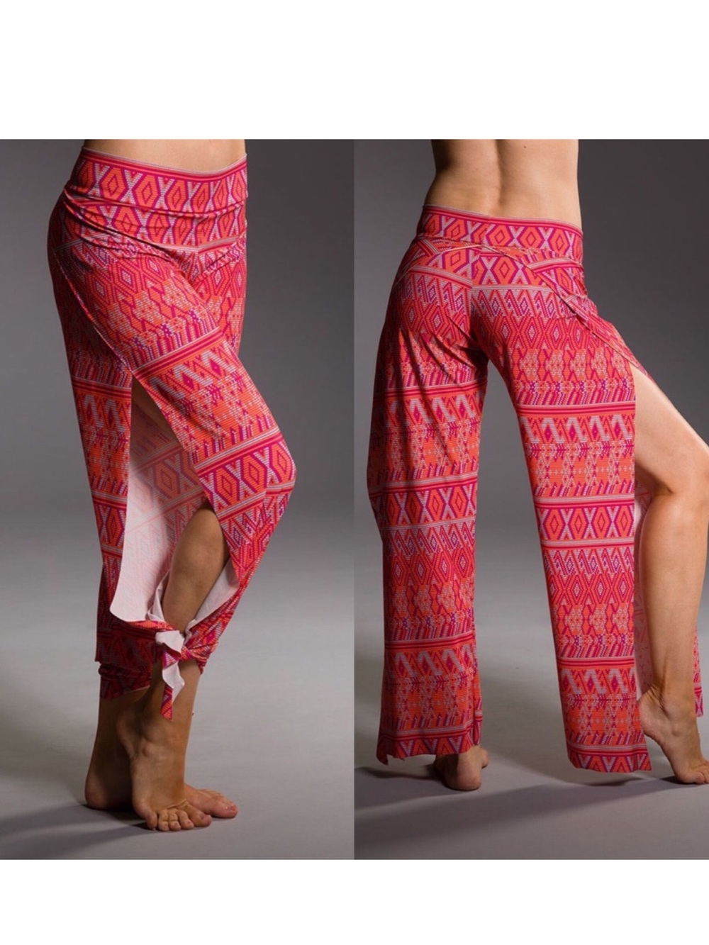 Onzie Pura Vida Pant In Dusk Block Print New Size S/M